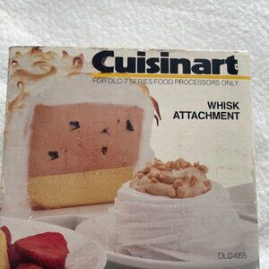 Cuisinart DLC-7 Food Processor Whisk Attachment DLC-055